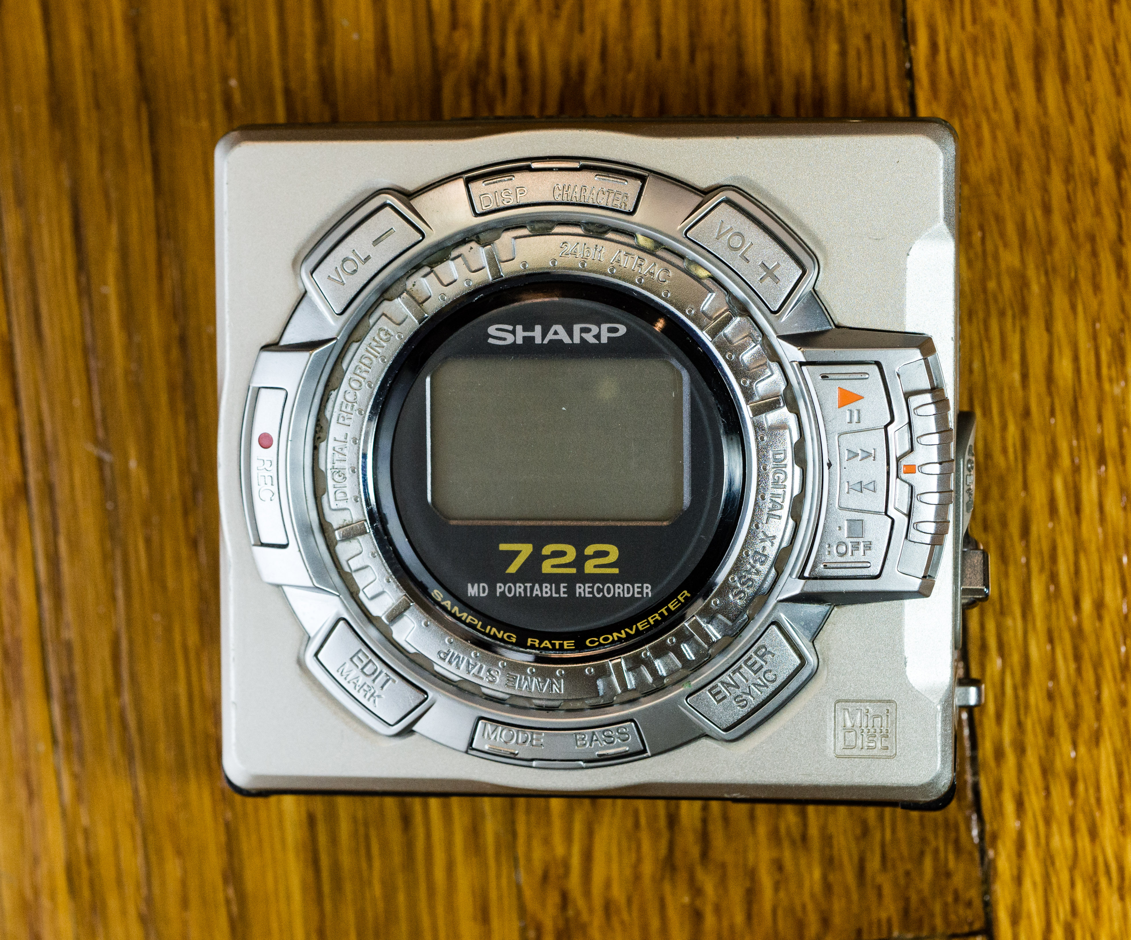 Sharp MD-MS722 [MiniDisc Wiki]