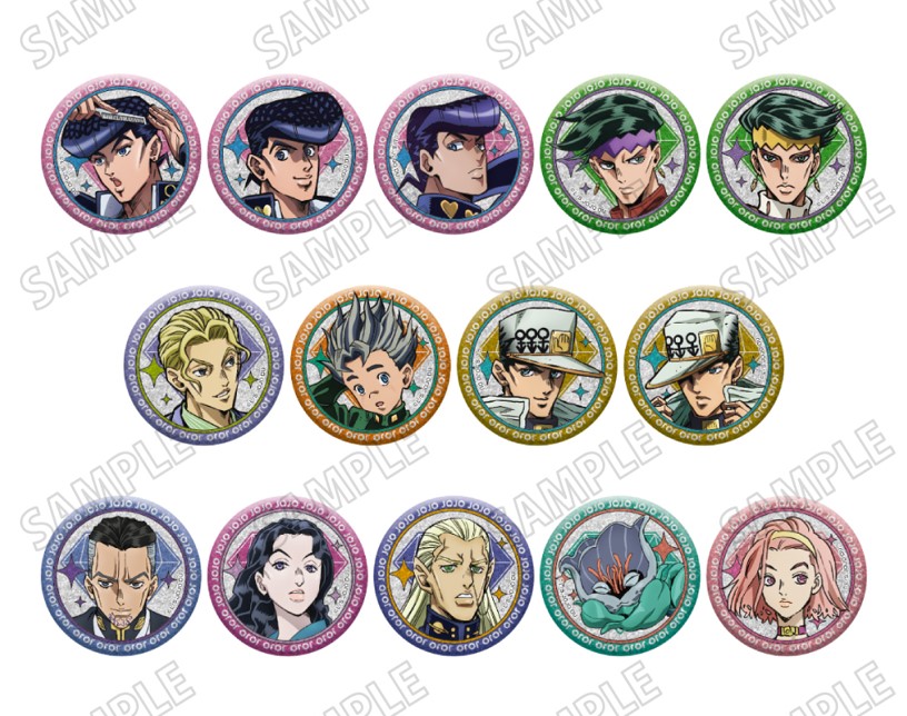 JOJOキャラバン ホログラム缶バッジコレクション 1box コンプリート