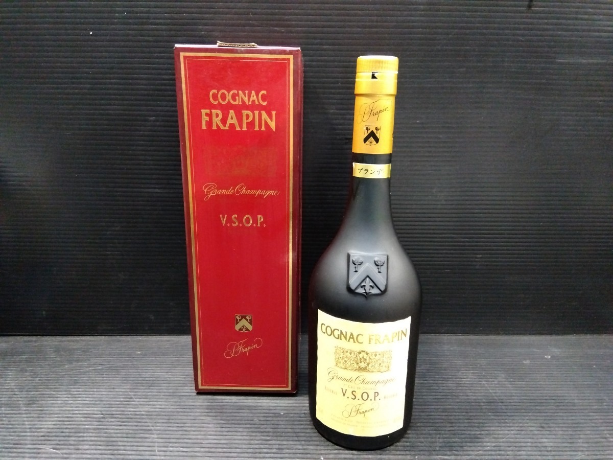 未開栓COGNAC FRAPIN V.S.O.P. ブランデー古酒70cl