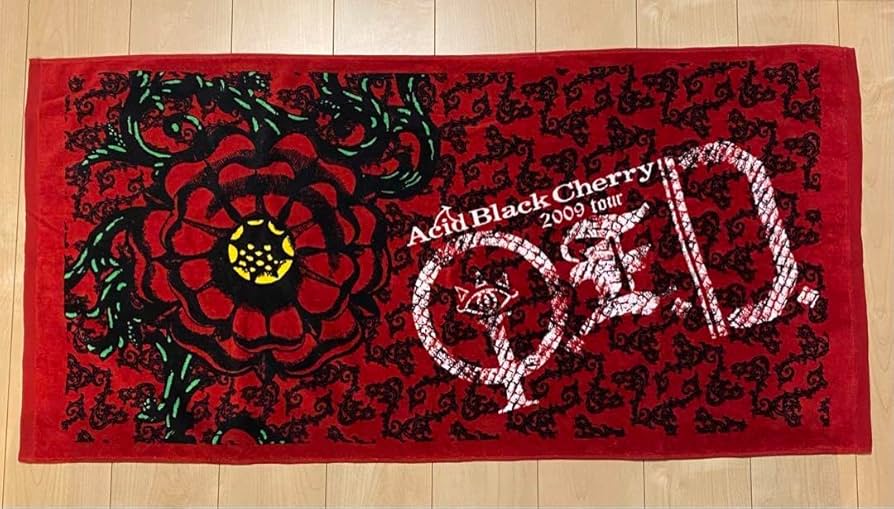 新品】初期バスタオル Acid Black Cherry ピュアサウンド / sp_