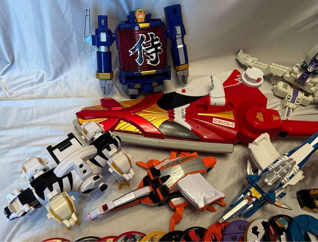 侍戦隊シンケンジャー他　戦隊モノ　仮面ライダー等ジャンク　画像1と7と15と20