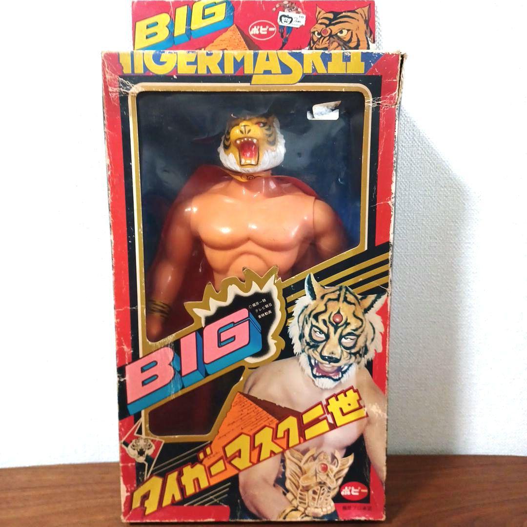 当時物　BIGタイガーマスク二世 超希少なポピー製　外箱付きフィギュア 当時物 BIGタイガーマスク二世 超希少なポピー製 外箱付きフィギュア