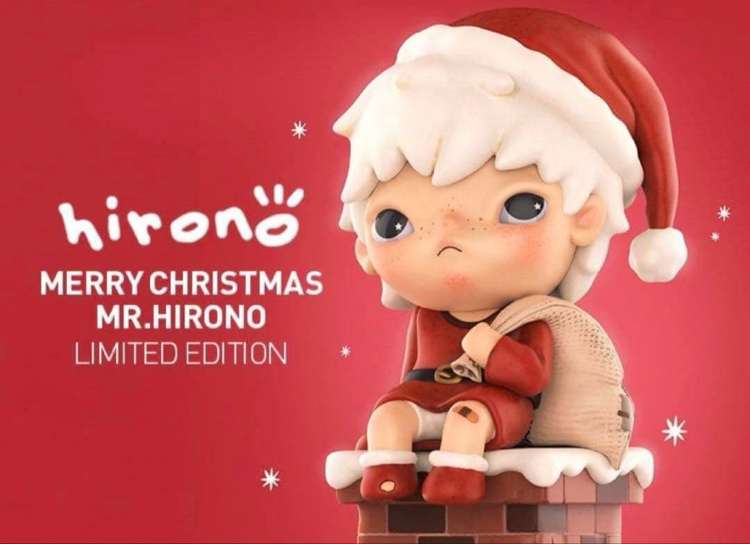 Merry Christmas Mr.HIRONO ヒロノ Merry Christmas Mr.Hirono Figurine - POP MART (Japan)